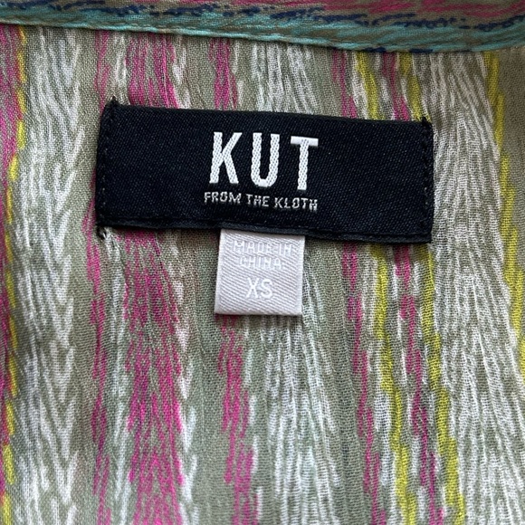 Kut‎ From Kloth Striped Blouse XS - Picture 6 of 6